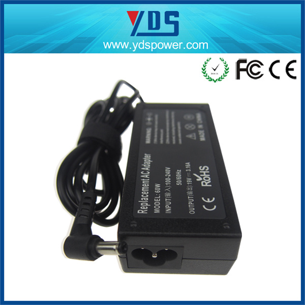19V 3.16A 60W Adapter for Acer 5.5*2.5