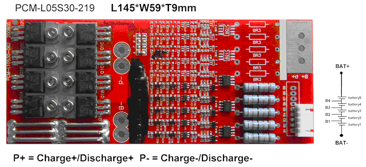 PCM with Battery (PCM-L05S30-219(5S))