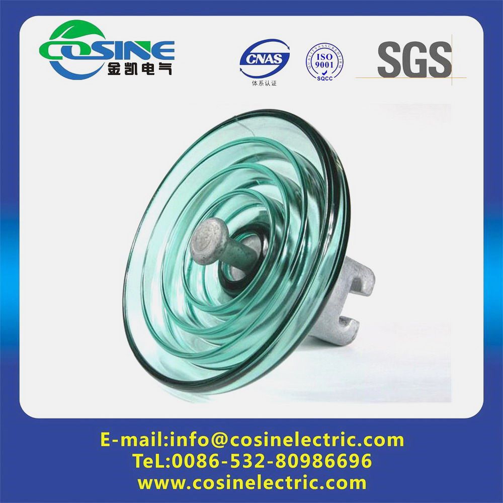 Glass Insulator ANSI 52-8 Approved/B&S Type Glass Insulator for Transimisson