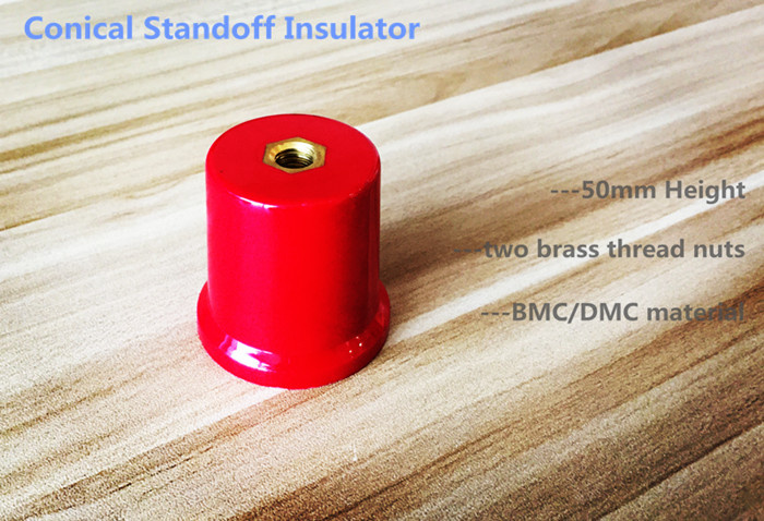 Conical 50mm Height Busbar Standoff Insulator