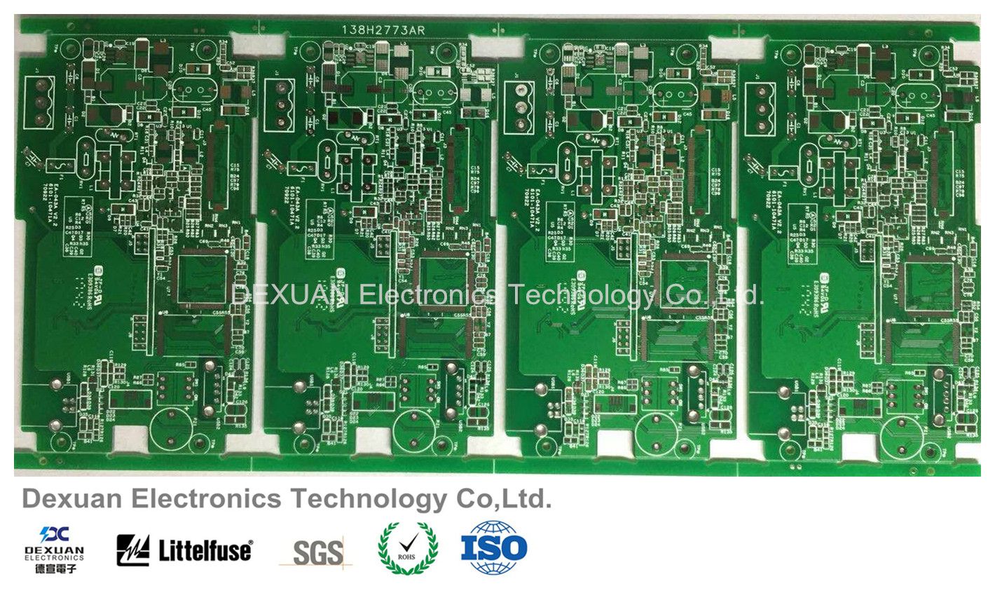 Multilayer Printed Circuit Board PCB with HASL for Computers