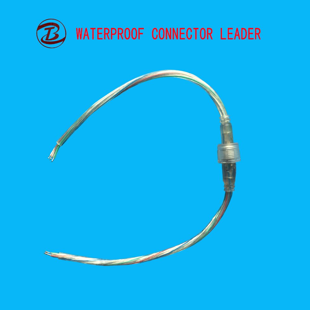 Black White Cable Size 2*0.3mm PVC DC Connector