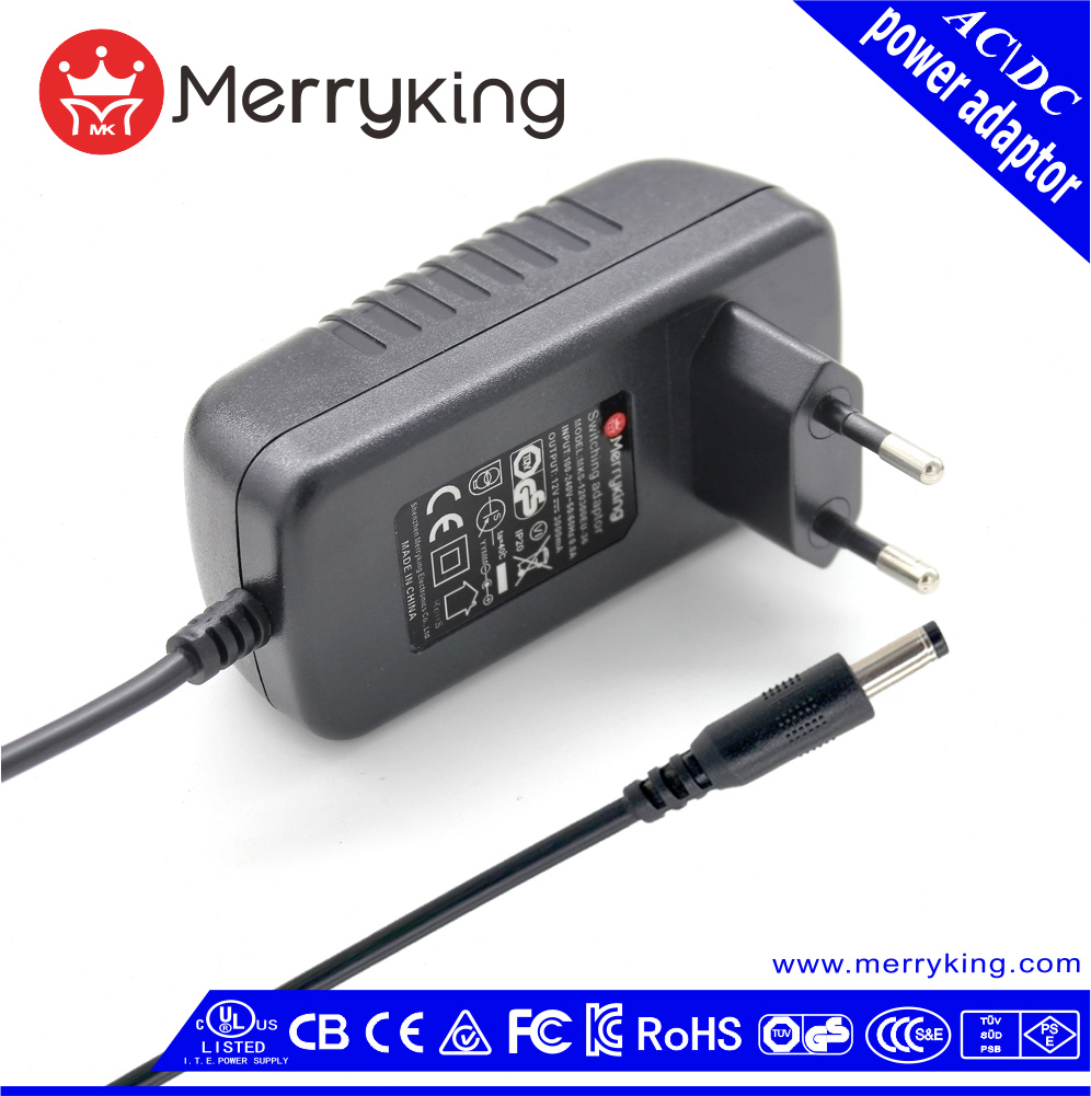 Free Sample AC 100-240V 15V 2A 75W DC Power Adapter