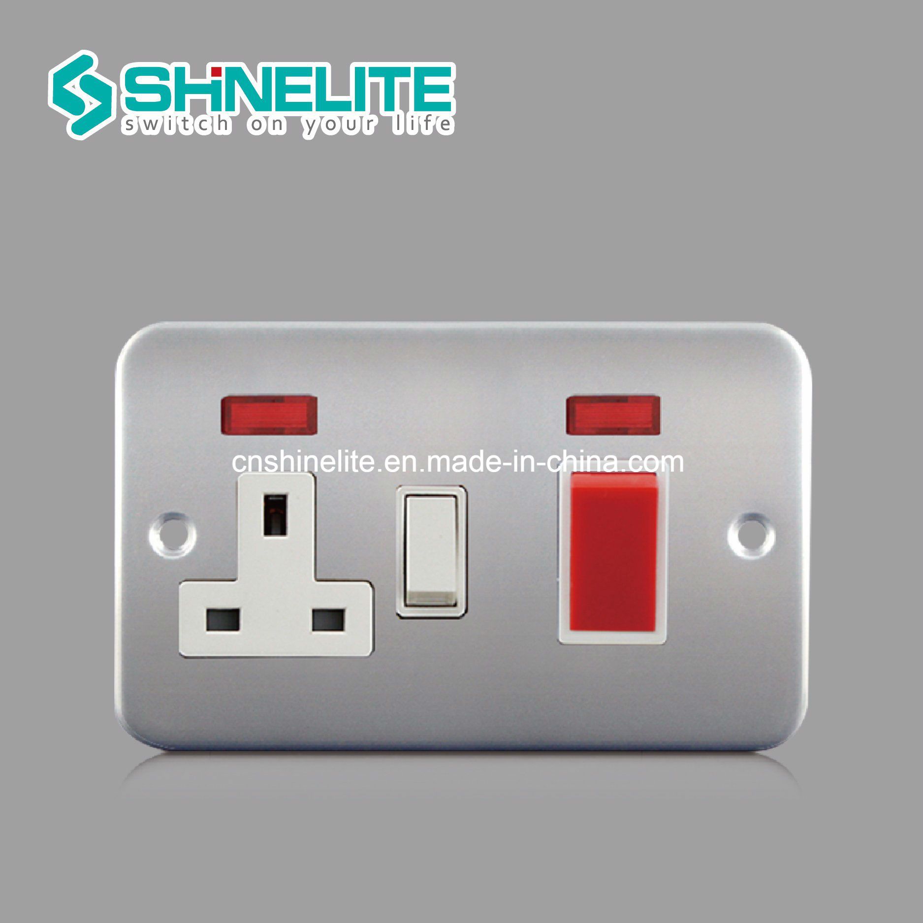 Hot Selling 45A Cooker Switch and 13A Switched Socket