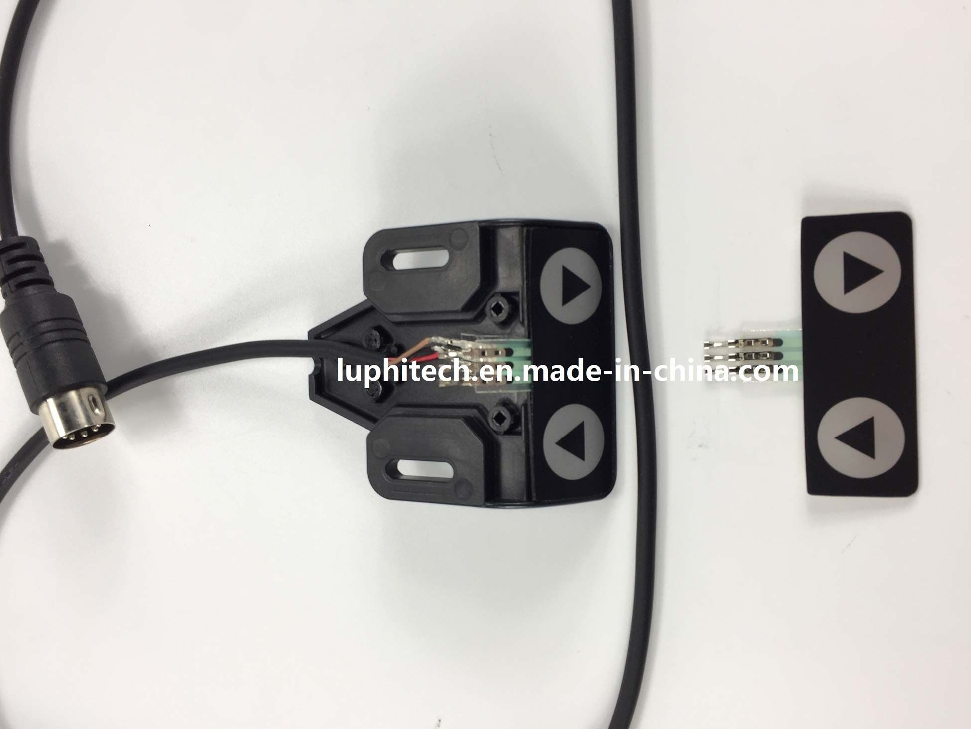 Graphic Overlay Flexible Circuit OEM Tactile Keypad Membrane Switch for Electric