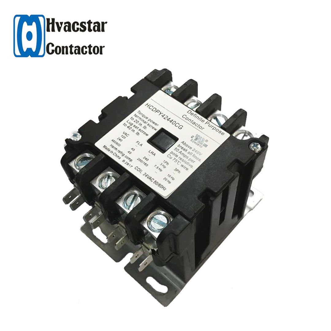 Definite Purpose Contactor for Power Supplies Hcdpy424040
