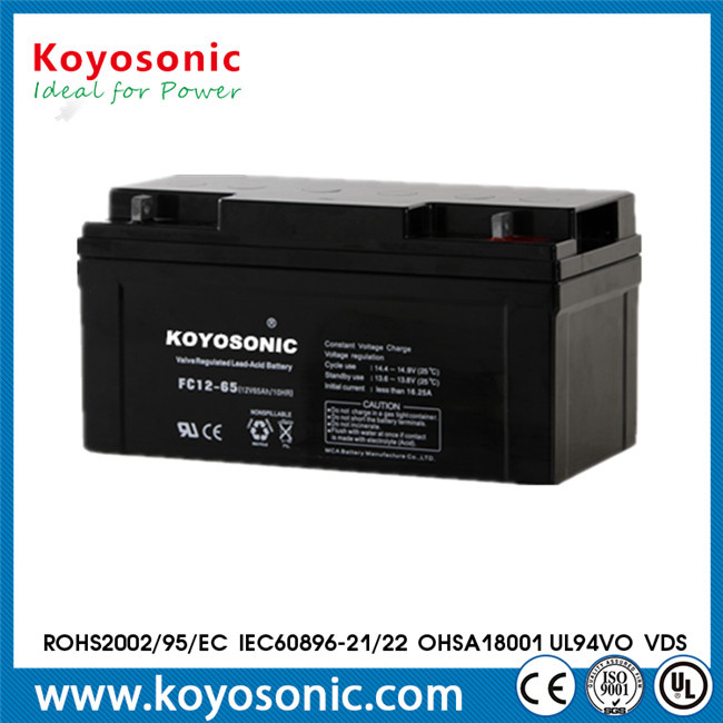 12V 60ah Deep Cycle AGM VRLA Battery UPS Power Batteries