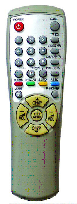 High Quality TV Remote Control (000258A)