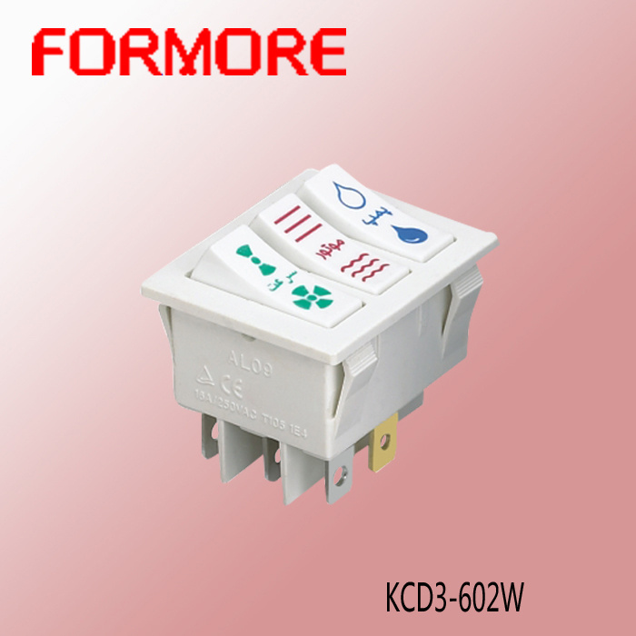 Triple Rocker Switch /Cooler Switch for Iran Market
