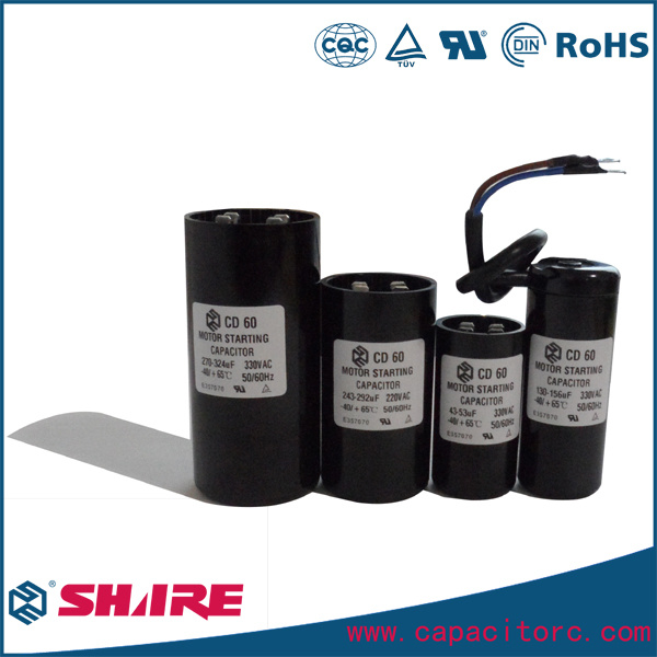 Non Polar Electrolytic Capacitor CD60 Capacitor