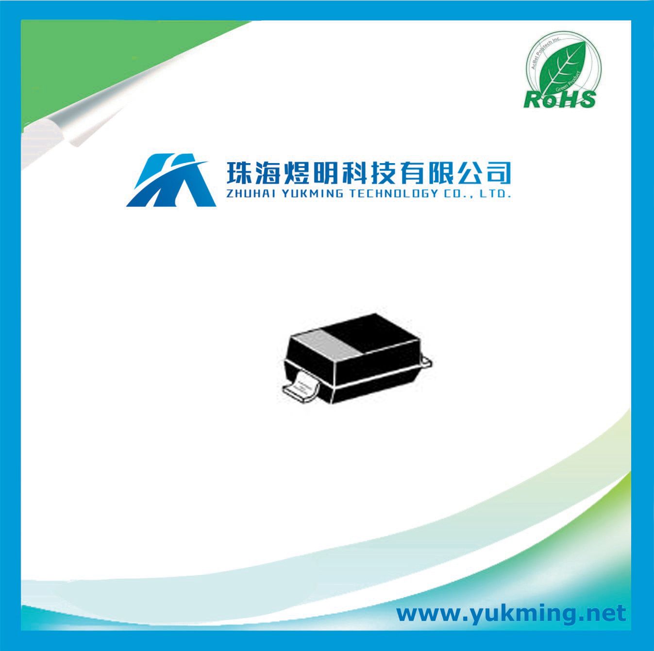 Electronic Component Zener Voltage Regulator Diode for PCB Board Assembly
