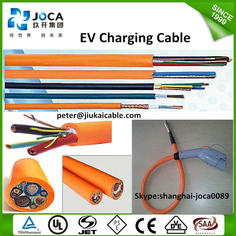 Industrial Electric Plug Type1 EV Charging Connector Cable