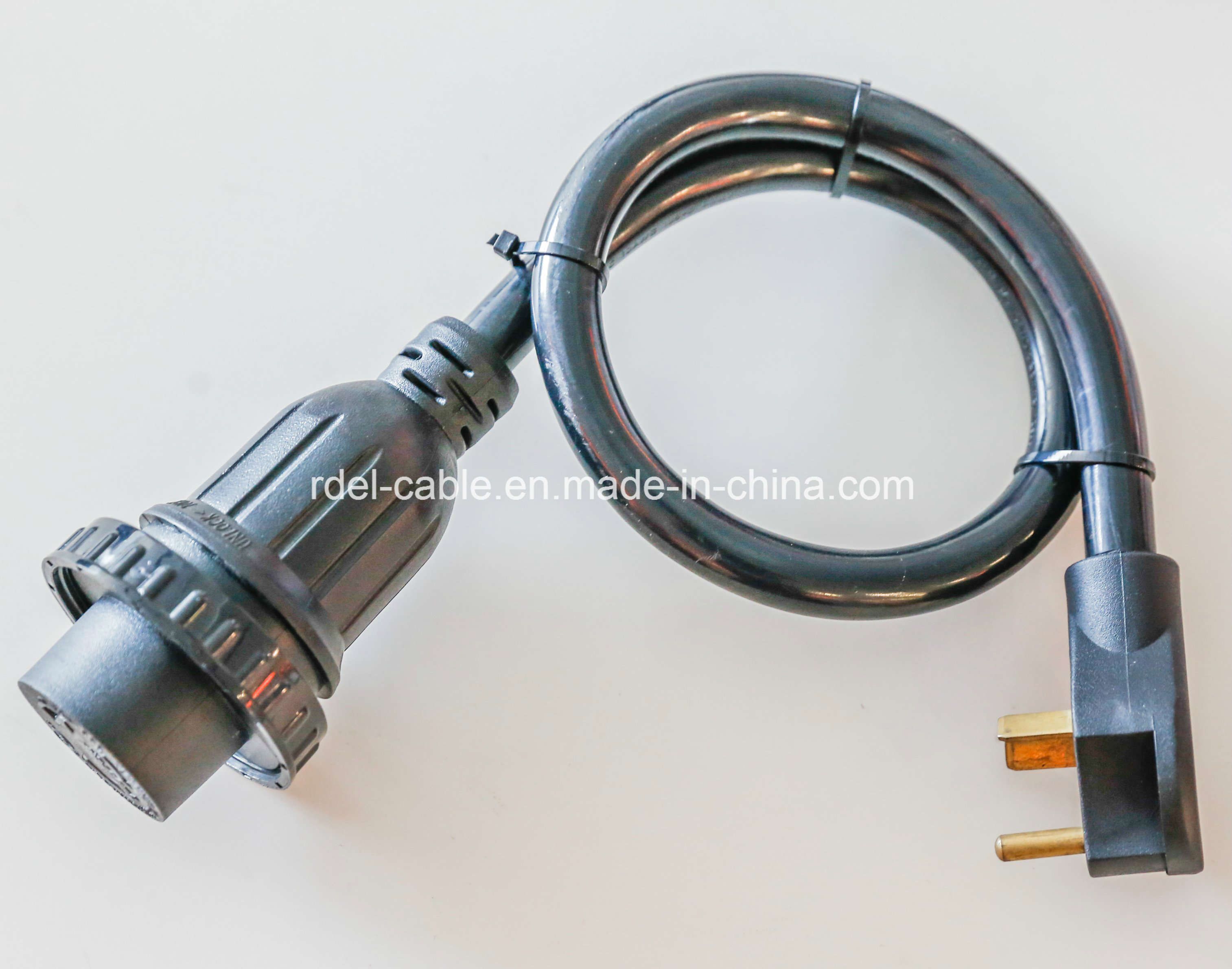 Range Cords, Type Srdt, 50 AMP, 60 Degree C, 300V, 4' 2/6 1/8 Srdt Range 50AMP