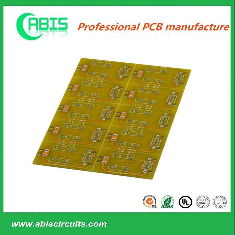 Yellow Solder Mask PCB Printed Circuit Board OEM (QUICK TURN)