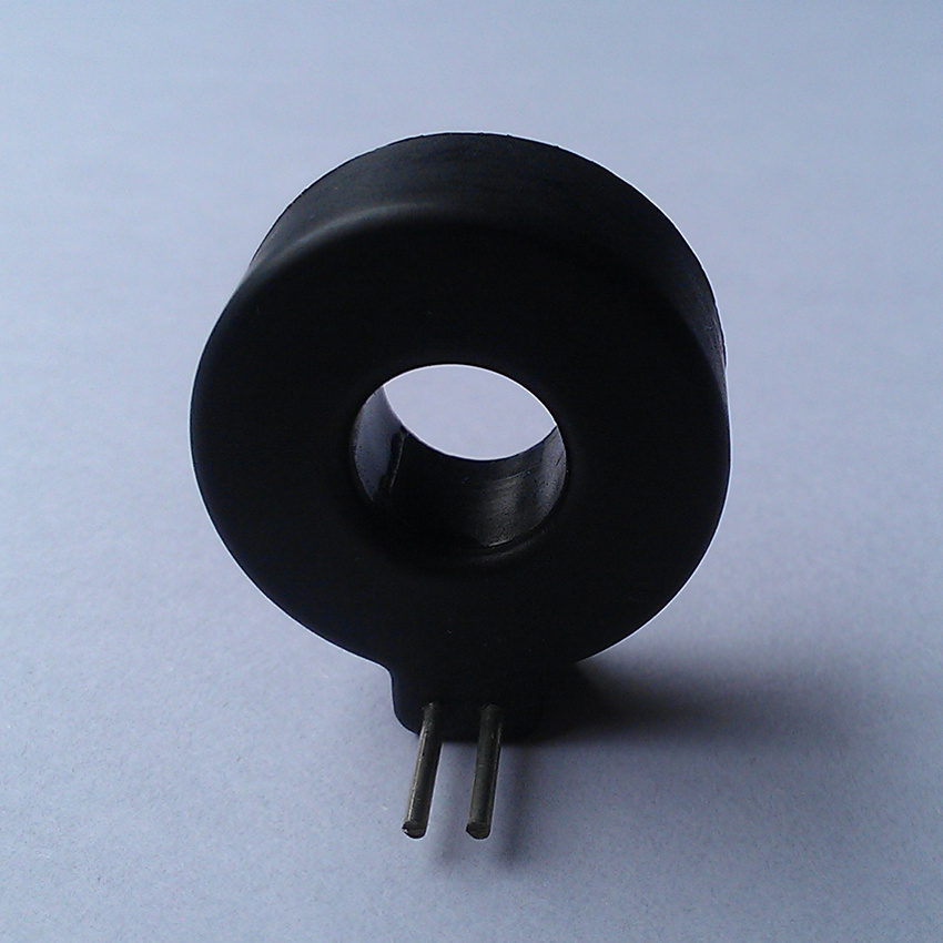 Vertical PCB Mounting Current Transformer 1000: 1 8.9mm Hole 0.5class 19A 44ohm