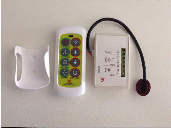 IR/ RF Remote Control and Receiver for Ceiling Fan and Light Customized