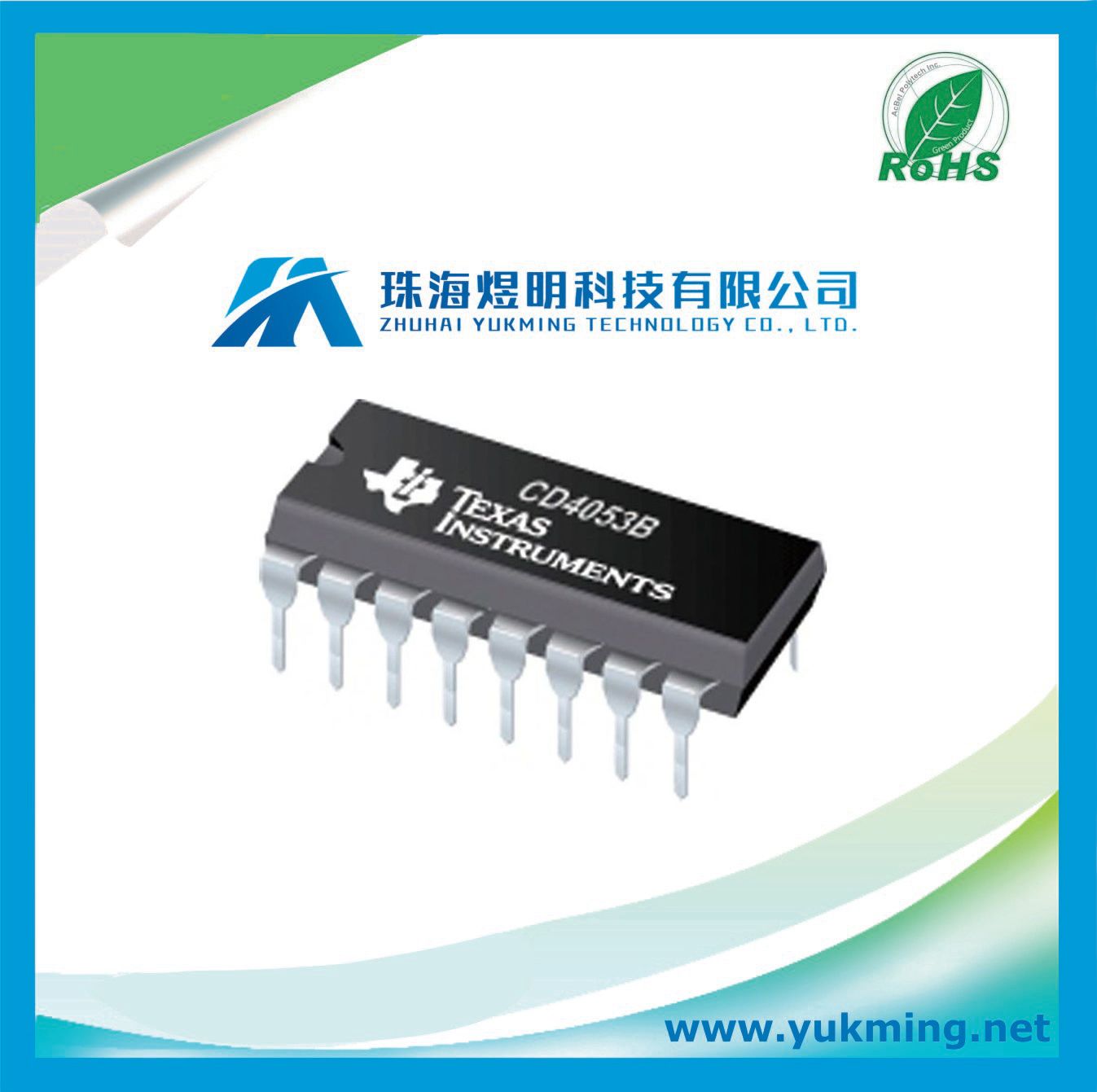 Integrated Circuit CD4053bm of Switch IC Texas Instruments