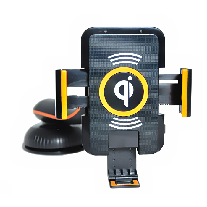 Wireless Car Charger with LED Indicates Power and Charging