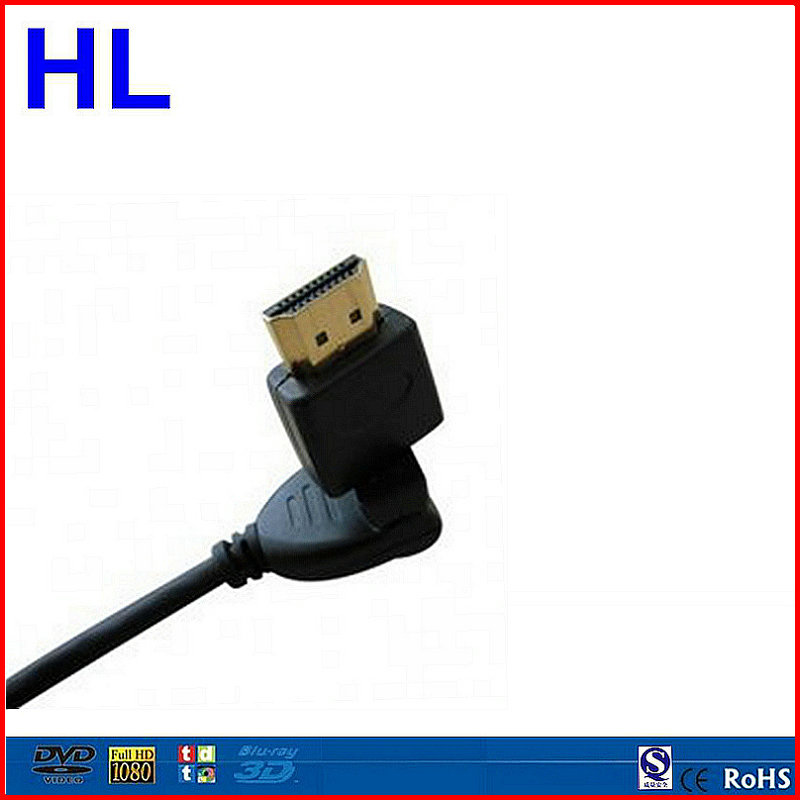 High Speed 1080P 180 Degree Rotatable HDMI Cable