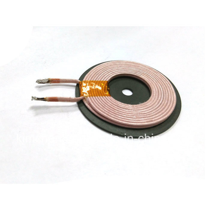 Wireless Charger Transmitter Coil with 50*5*1.0 Flexible Ferrite