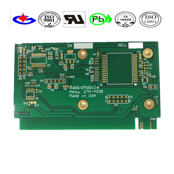 Fr4 Gold Plating PCB Circuit Board for Consumer Electronics