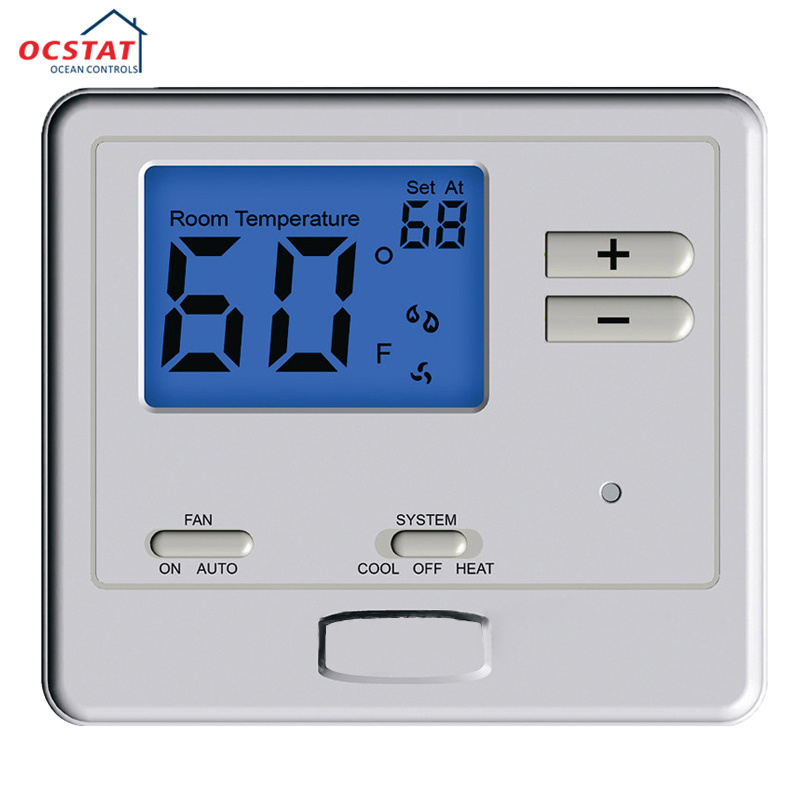 24V LCD Fcu Air Conditioningthermostat for Underfloor Water Heating System