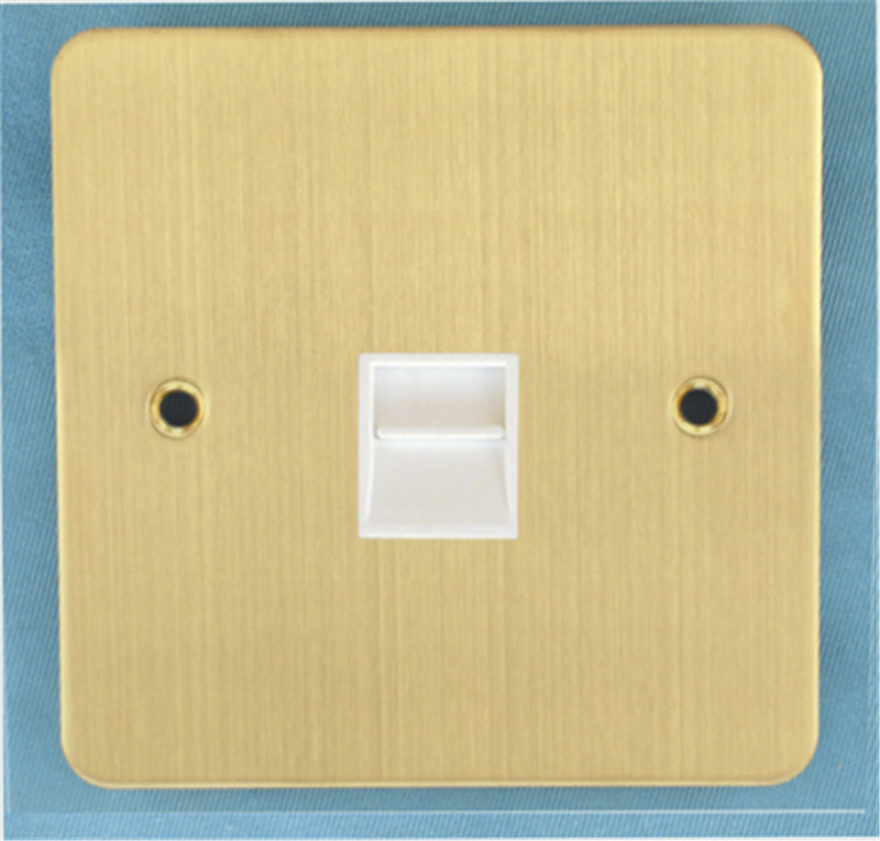 1 Gang Telephone Socket with Secondary