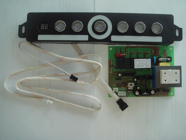 Range Hood Touch Control Switch with Backlight, Digital Display