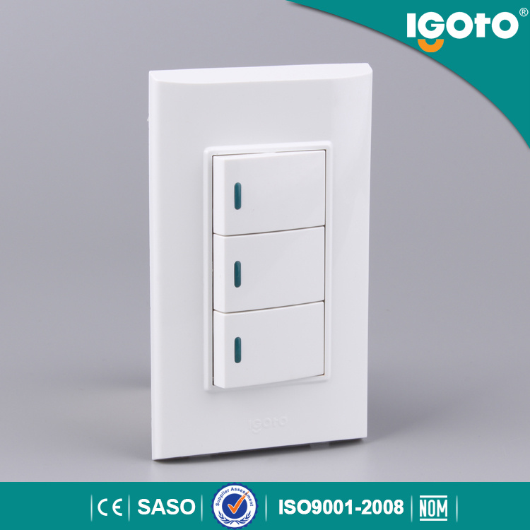 Igoto 120 Type 3 Gang 1way Push Button Switches