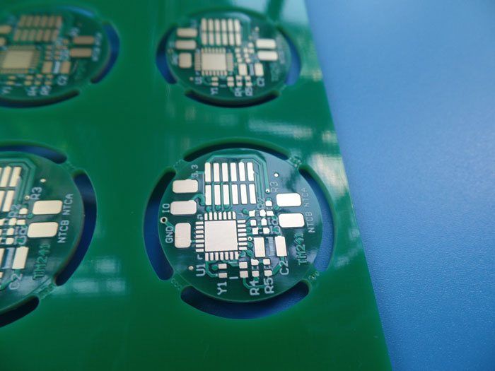 High Tg Multilayer PCB 6 Layer White Silkscreen with Immersion Gold