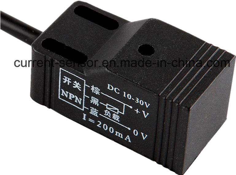 Square Housing Proximity Sensor Inductive Switch with Ce