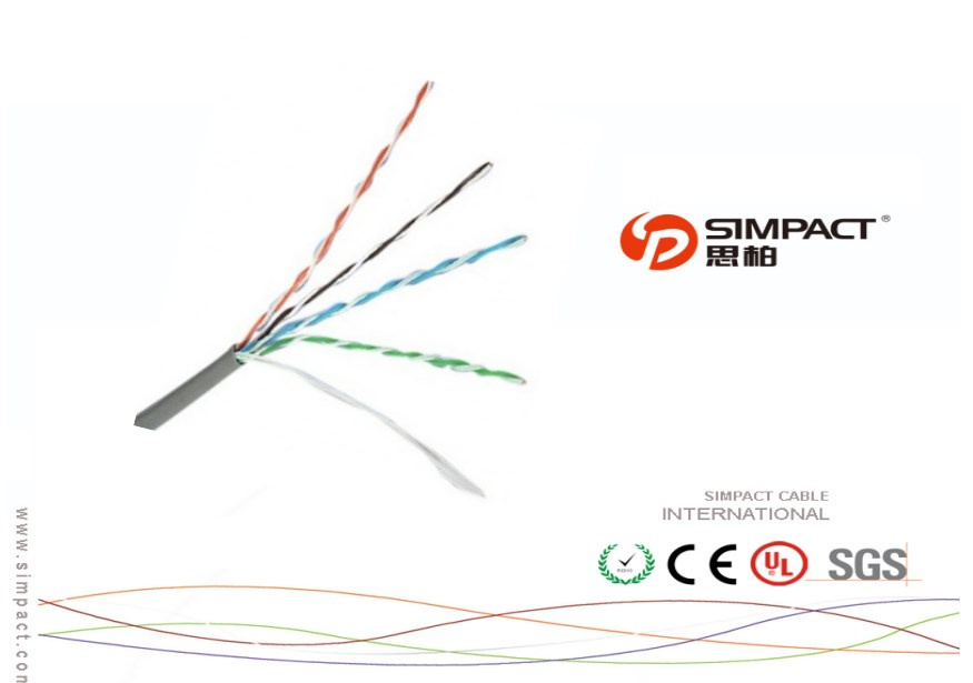 Duplex UTP Cat 5e 2X4p Cable