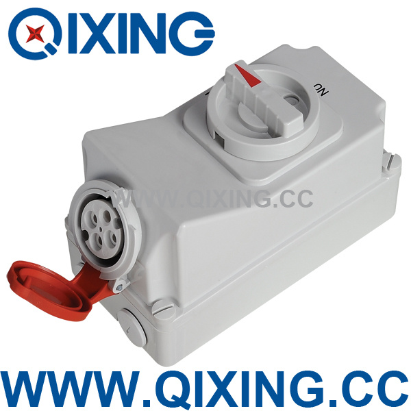 Socket with Switches and Mechanical Interlock (QX5100)