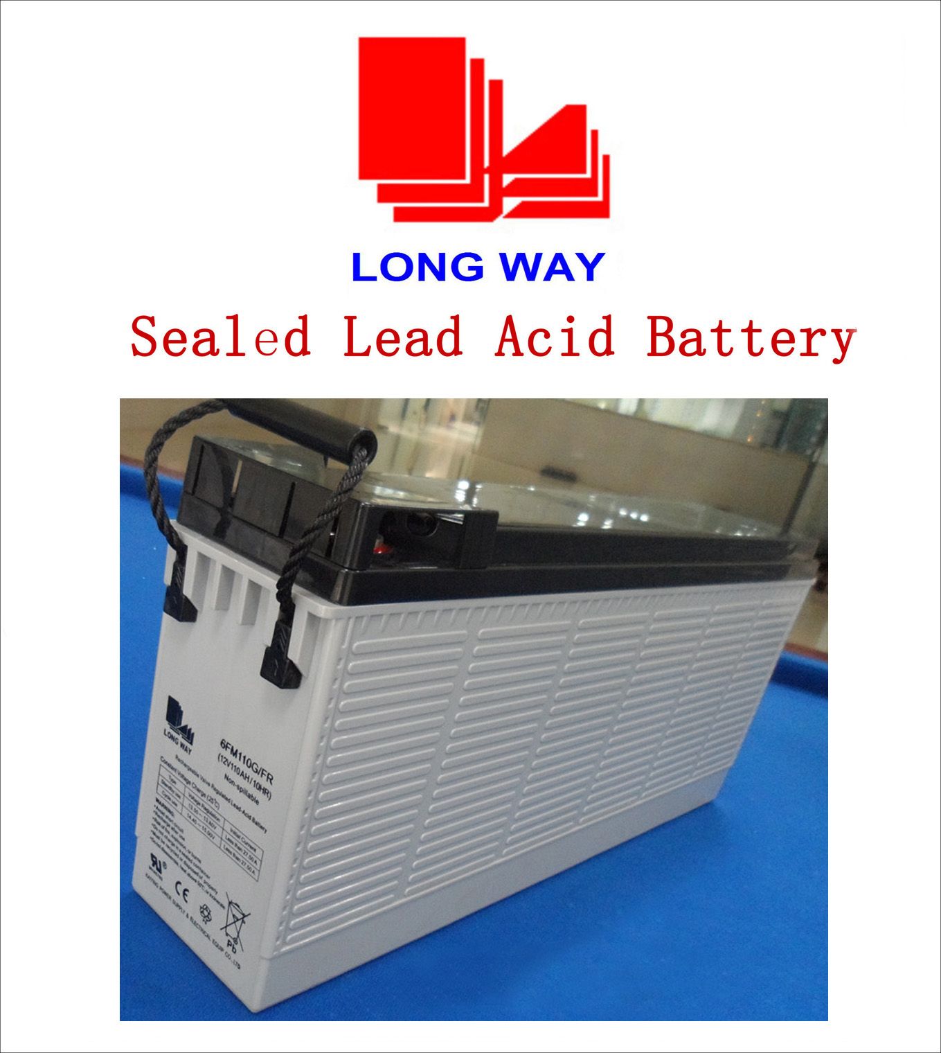 Front Access Sealed Lead-Acid Battery 12V110ah
