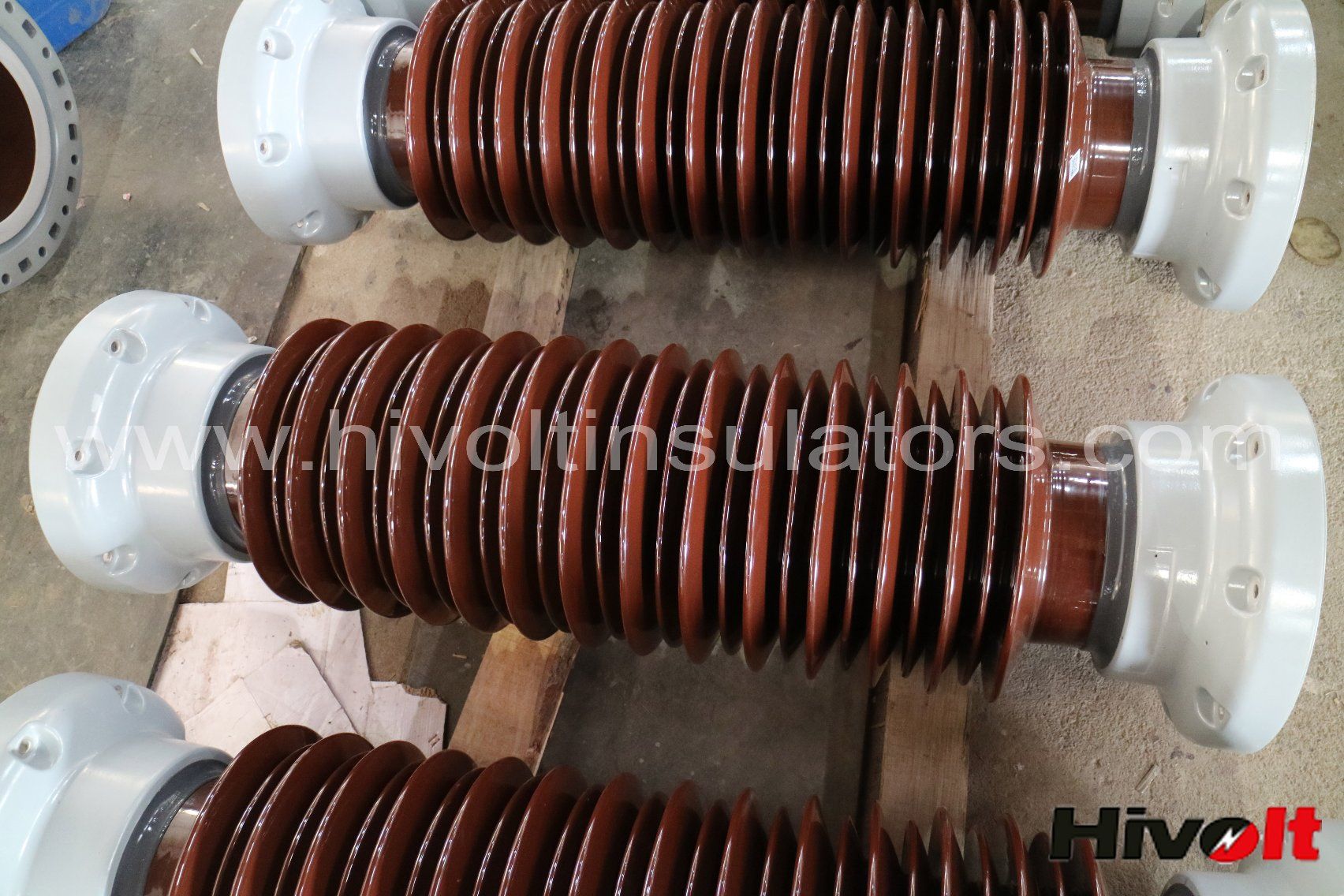 650kv Porcelain Hollow Core Insulators for Substations