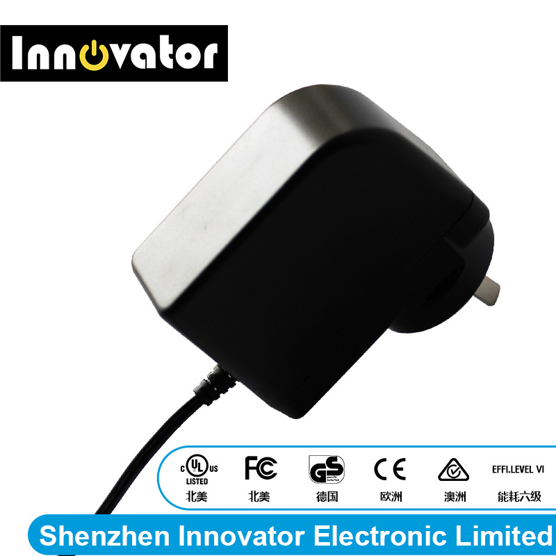 24W 12V 2A AC/DC Universal Travel Power Adapter with Ssa