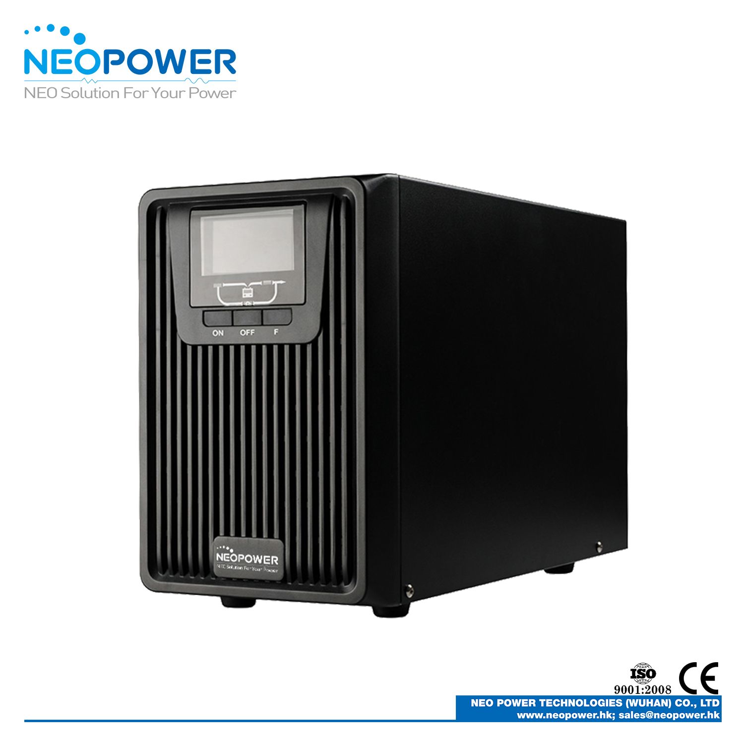 1kVA Backup Battery UPS System for Alternative Power Supply