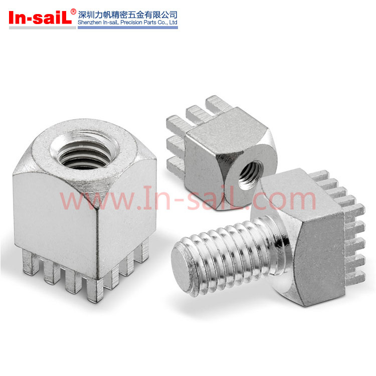 Press-Fit High Current Terminal Blocks with Internal or External Thread
