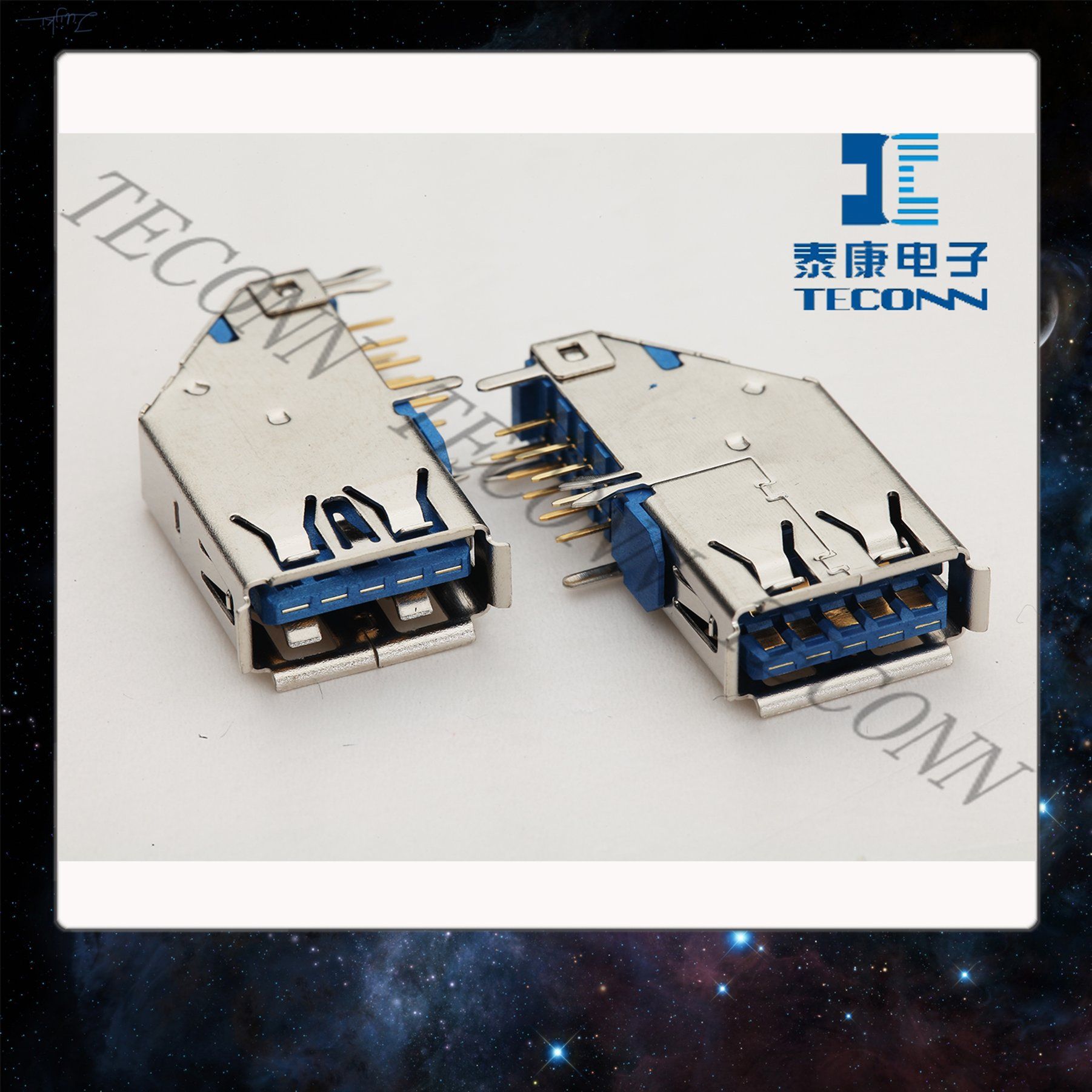 USB 3.0 Standard-a Receptacle Side Type