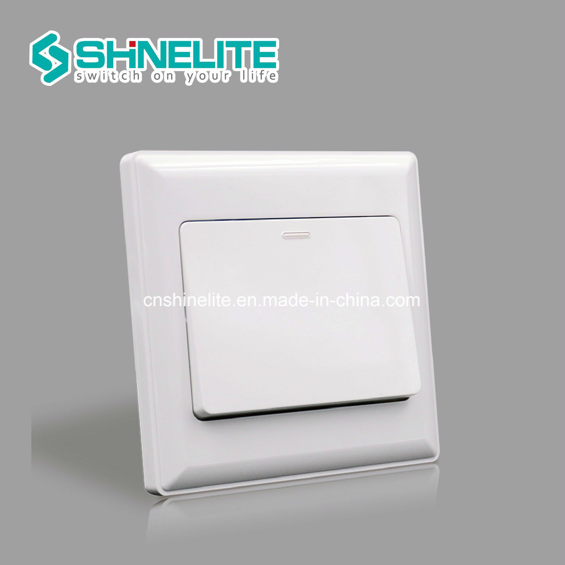 British Standard 1 Gang 2 Way Wall Switch OEM