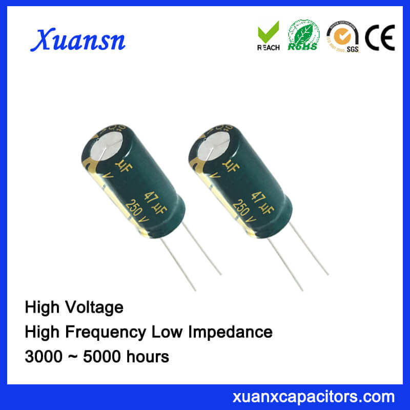 Orginal Capacitor Electrolytic 47UF 250V High Frequency