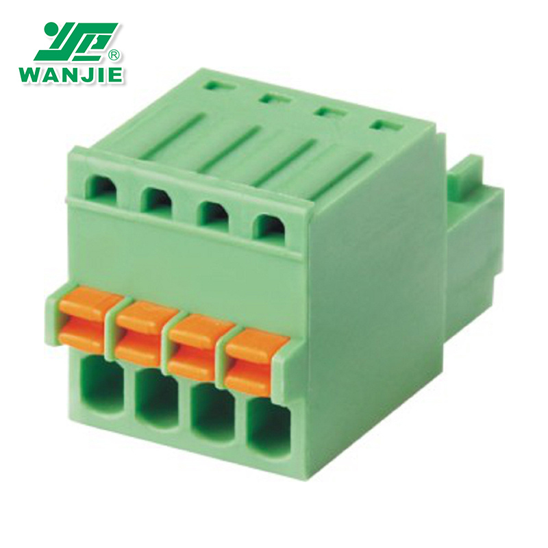High Temp. Plug-in Terminal Block Wj15edgkd-2.5, 2.5mm