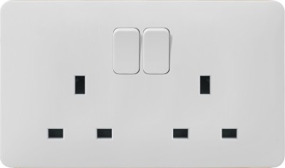 Ce/TUV/BV Certified BS Double 13A Switched Socket
