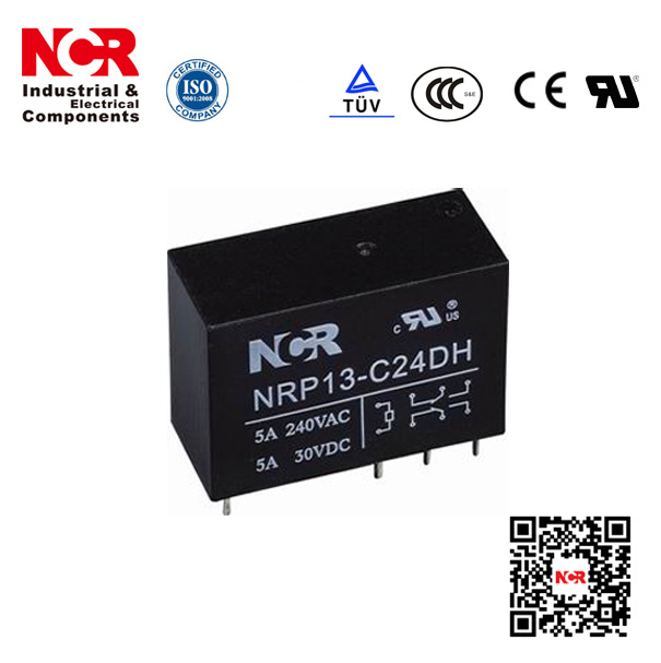 48V 0.54W 8A Electrical Relay (NRP13)