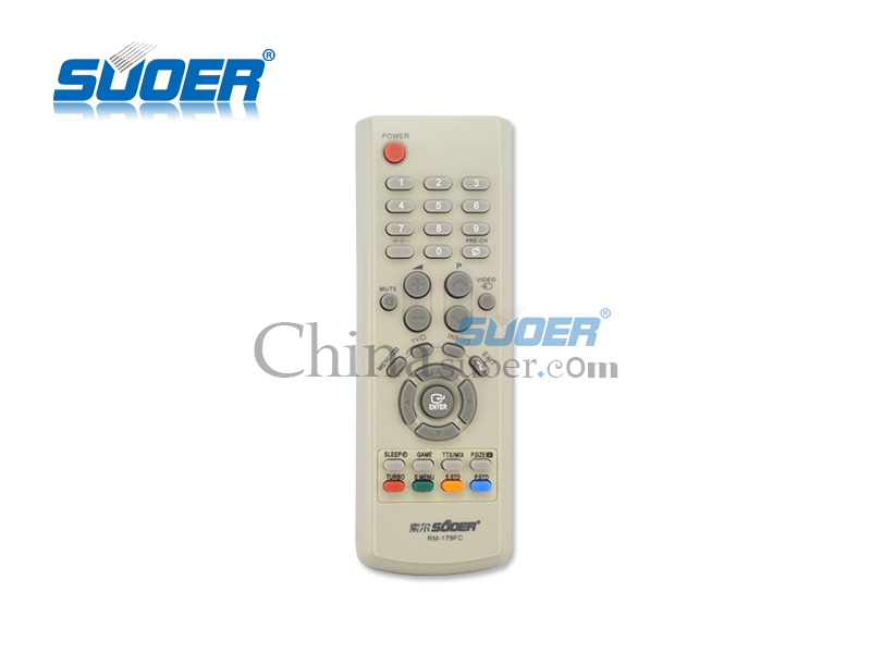 Suoer Best Price Universal TV Remote Control LCD TV Remote Control Smart TV Remote Control (RM-179FC)