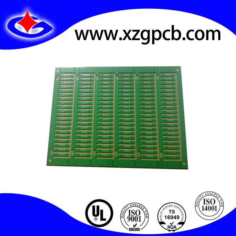 PCB Circuit Board with Dept Milled Edge in Layer Top