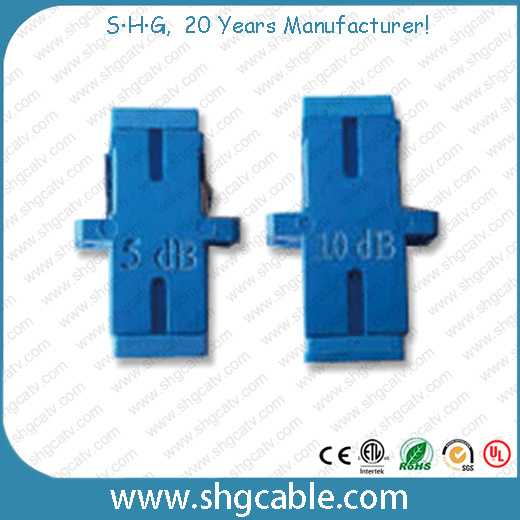 Fixed Value Sc Bulkhead Adapter Type Fiber Optic Attenuator (SC)