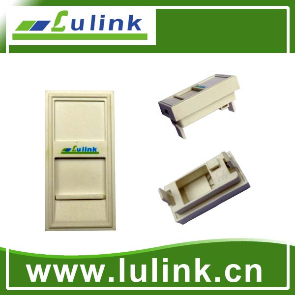 Best Price French Style Single Port Faceplate Socket for Sale
