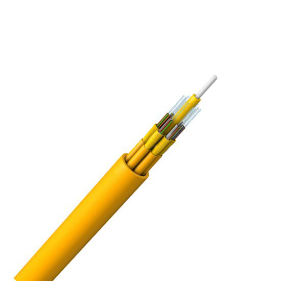 24-Fibers Singlemode 9/125 OS2 Unitized Tight-Buffered Indoor Fiber Optic Cable