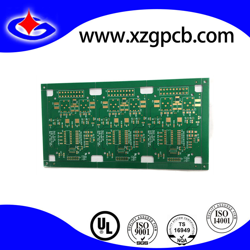 4layers PCB Printed Circuit Board Imersion Gold 2u